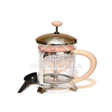 Заварювальний чайник з поршнем CAFE GLACE 350 мл (скляна колба) 9054