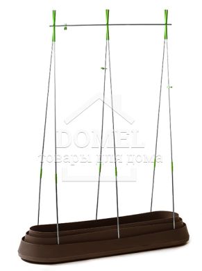 Грядка G-Row з дном коричн., 7290106927667