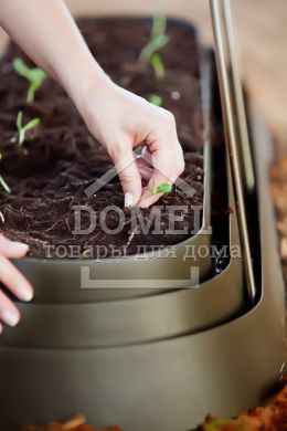 Грядка G-Row з дном коричн., 7290106927667