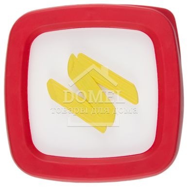 Контейнер для хранения, 1,5 л "Паста", 1500 мл, Контейнер для хранения, Пищевой пластик, Пластик, Квадратная