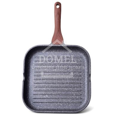 Сковорода-гриль без крышки Fissman Dakjjim 28 см AL-4450.28