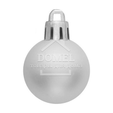 Ялинкові кульки"House of Seasons" комплект 12 шт.,сірий