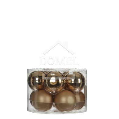 Ялинкові кульки"House of Seasons" комплект 14 шт.,шампань