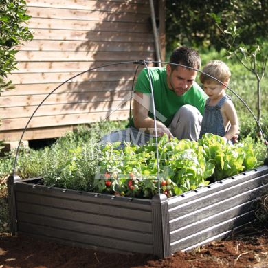 Грядка Garden Bed чорн., 7290103659806