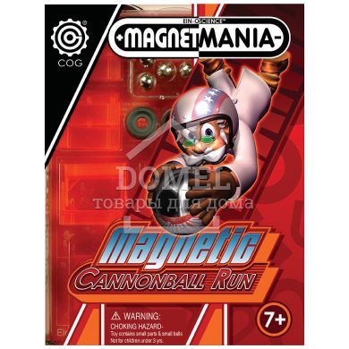 MAGNETIC CANNONBALL RUN (МАГНИТНЕ ВСТАНОВЛЕННЯ ДЛЯ ГАРМАТНИХ ЯДEР), Від 7 років, Наукові ігри