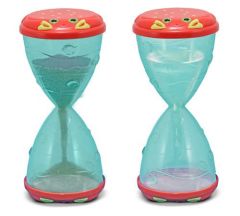 MD6409 Clicker Crab Hourglass Sifter & Funnel (Песочные/водные часы "Мистер Краб")
