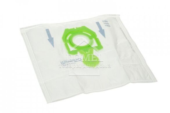 Набір синтетичних мішків  (4 шт.) WORWO ZMB01K для пилососів Zelmer (49.4120, 12003419, ZVCA200B), Zelmer