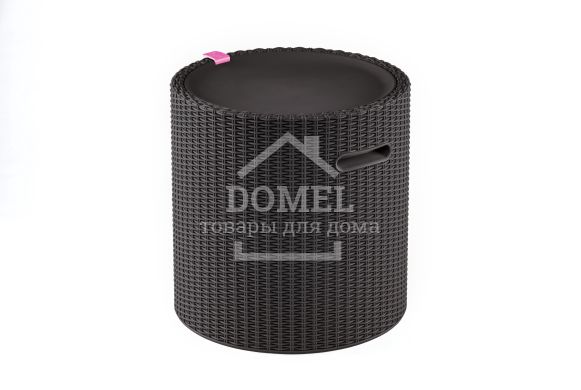 Стул-сундук, COOL STOOL, коричневый, 7290106923621