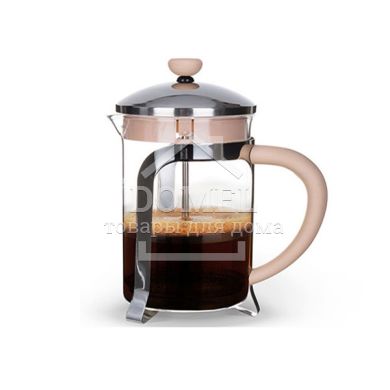 Заварювальний чайник з поршнем CAFE GLACE 800 мл (скляна колба) 9056