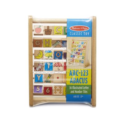 MD9273 ABC-123 Abacus (Рахунки "Алфавіт / Цифри"), Від 2 років, Рахунки