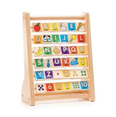 MD9273 ABC-123 Abacus (Рахунки "Алфавіт / Цифри"), Від 2 років, Рахунки