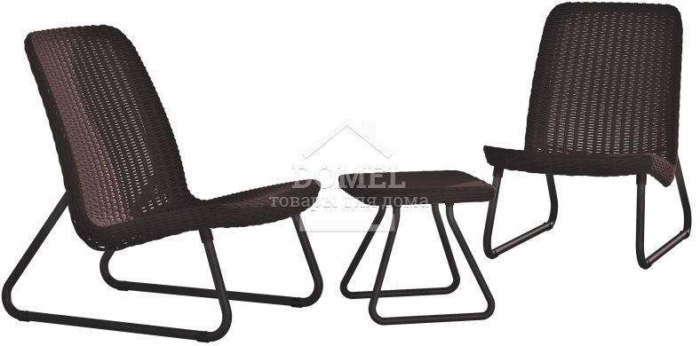 Набор мебели, Rio patio set, виски коричневый, 7290103662448