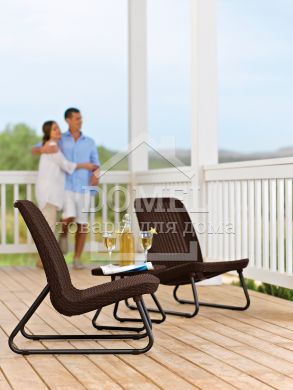 Набор мебели, Rio patio set, виски коричневый, 7290103662448