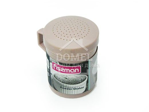 Шейкер для цукрової пудри, колір ЛАТТЕ (пластик)