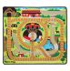 MD19554 Round the Rails Train Rug (Игровой коврик с паровозиками "Железная дорога"), Для мальчиков, От 3 лет, Игровой коврик