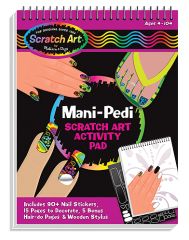 MD5850 Mani-Pedi Scratch Art Activity Pad (Набір царапок-наклейок "Манікюр"), Для дівчаток, Від 5 років, Набори