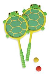 MD6165 Tootle Turtle Racquet & Ball Set (Детский бадминтон "Черепашки")