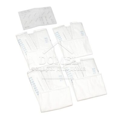 Набір синтетичних мішків (4 шт.) WORWO ZMB02K для пилососів ZELMER, BOSCH (49.4020, ZVCA100B), Zelmer