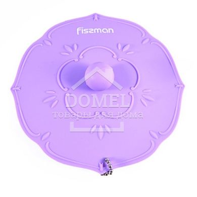 Кришка 11,5 см, колір ЛІЛОВИЙ (силікон) бузкова, Універсальні, 11,5 см