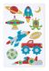 MD19501 Cool Creatures Foam Stickers (Об'ємні блискучі наклейки "Пригода"), Для хлопчиків, Від 5 років, Блискучі