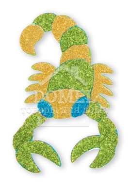 MD19501 Cool Creatures Foam Stickers (Об'ємні блискучі наклейки "Пригода"), Для хлопчиків, Від 5 років, Блискучі