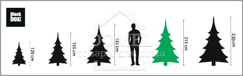 Сосна искусственная Millington зеленая с эффектом покрытия снегом, 2,15 м, Black Box &reg;, Сосна, Зеленый, белый, Снег, 200 - 300 см