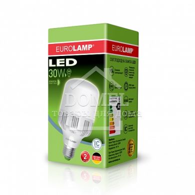 EUROLAMP LED Лампа потужний 30W E27 6500K, E27, 6500K, 3300Lm, 30W