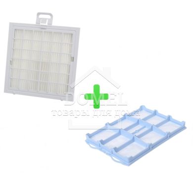 Комплект фільтрів DOMPRO для пилососів Bosch, Siemens DP13032+DP13033KIT, Bosch, Siemens
