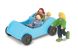 MD2463 Игровой набор "Дорожная машинка с куклами", От 3 лет, Деревянный транспорт