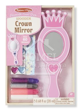 MD8854 Crown Mirror (Набір для творчості "Дзеркало принцеси" NEW), Для дівчаток, Від 4 років, Декорування