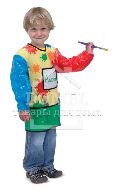 MD9319 Long-Sleeve Artist Smock (Халат-фартух для юних художників), Для дівчаток, Для хлопчиків, Від 3 років, Фартух