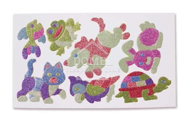 MD9502 Booster Glitter Pack (Объемные блестящие наклейки "Радуга")