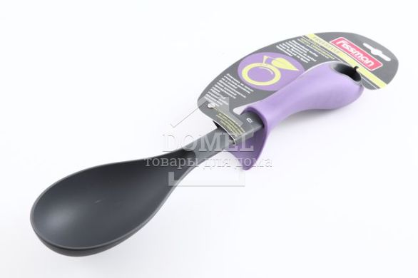 Ложка сервировочная FREESTYLE (нейлон с фиолетовой рукояткой)
