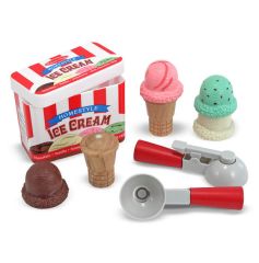 MD14087 Scoop & Stack Ice Cream Cone Playset (Ігровий набір "Морозиво"), Від 3 років, Іграшкова їжа