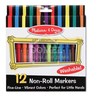 MD14221 Non-Roll Markers ( Набор фломастеров, 12 шт.)