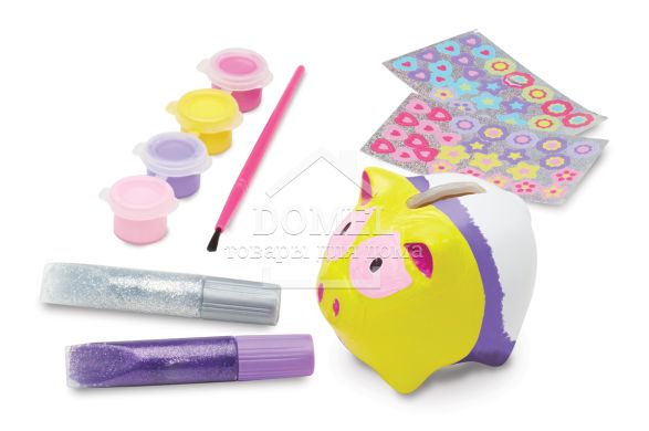 MD8862 DYO Piggy Bank (Набір для творчості "Скарбничка Поросятко" NEW), Для дівчаток, Від 8 років, Набори для розпису