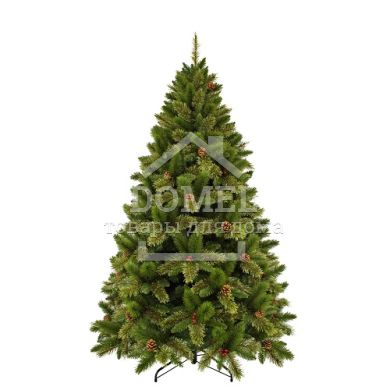 Елка искусственная Dewberry зеленая с декоративными шишками и ягодами ежевики, 2,30 м, Triumph Tree Edelman, Ёлка, Зеленый, Шишки и ягоды, 200 - 300 см
