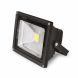 EUROELECTRIC LED Прожектор COB черный 10W 6500K classic, 10W, IP65, 6500K, 800Lm