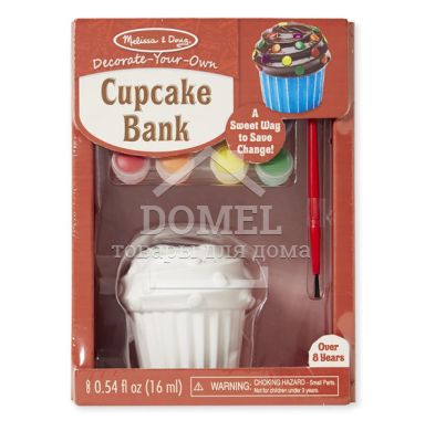 MD18864 Cupcake Bank (Набір для творчості "Скарбничка - капкейк"), Від 8 років, Набори для розпису
