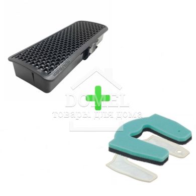 Набір фільтрів DOMPRO для пилососів LG Simple Bin MAX VK75 ***, VK76 *** , LG