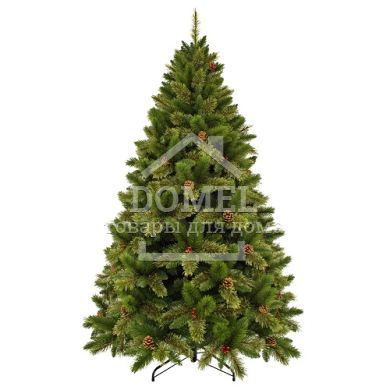 Елка искусственная Dewberry зеленая с декоративными шишками и ягодами ежевики, 2,60 м, Triumph Tree Edelman, Ёлка, Зеленый, Шишки и ягоды, 200 - 300 см