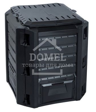 Компостер COMPOGREEN 380 л, черный, 5905197960500