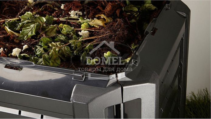 Компостер COMPOGREEN 380 л, черный, 5905197960500