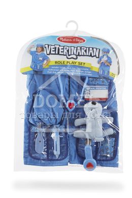 MD14850 Veterinarian Role Play Costume Set (Костюм "Ветеринар" від 3-6 років), Для дівчаток, Для хлопчиків, Від 3 років, Костюми