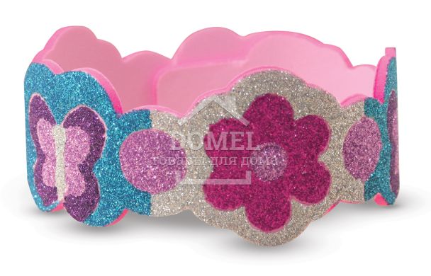 MD19506 Foam Bracelets (Набор для творчества "Браслеты с объемными блестящими наклейками")