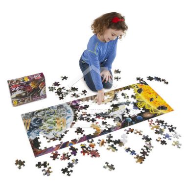 MD8909 Exploring Space ("Исследование космоса" - напольный пазл, 200 эл.)