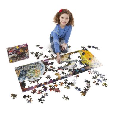 MD8909 Exploring Space ("Исследование космоса" - напольный пазл, 200 эл.)