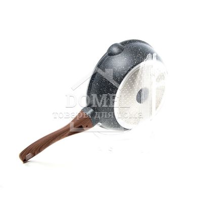 Глубокая сковородка DAKJJIM 24x7 см (алюминий с антипригарным покрытием)