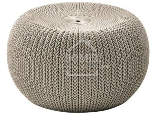 Кресло-пуф KNIT COZIES беж, 7290106927025