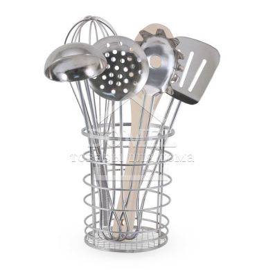 MD19351 Stir & Serve Cooking Utensils (Металевий кухонний набір), Від 3 років, Іграшковий посуд